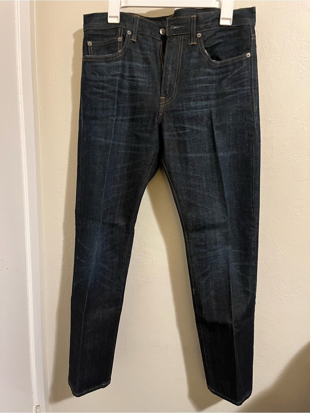 J. Crew Slim Straight Dark Indigo Men's Jeans